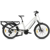 Monty Cargo V8 Rover Pro 26`` Deore Xt M8130 2025 Electric Bike Blanc One Size / 540Wh