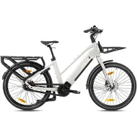 Monty Cargo V6 Strada St 1e 26`` Alfine 2025 Electric Bike Blanc One Size / 540Wh