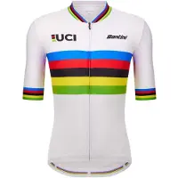 Santini Maillot à Manches Courtes Uci World Champion 2025