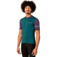 Agu Colorblock Performance Short Sleeve Jersey Vert XL Homme