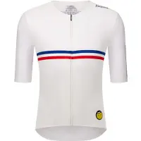 Santini Maillot Jaune Hautacam 2025 Short Sleeve Jersey Blanc 2XS