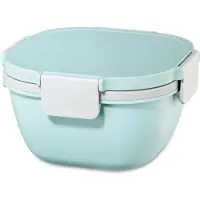 Hama 00181584 Lunchbox Salad Box To Go 10,5 cm de haut bleu 1,4 l