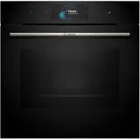 Bosch Four intégrable combi vapeur 71l 60cm a+ ecoclean noir - - HSG7584B1 -