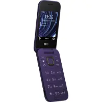 HMD Flip top mobile phone 7.1 cm (2.8 inch) Violet Dual SIM