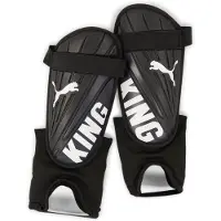 Puma King IS Protège-tibias unisexe noir blanc taille L