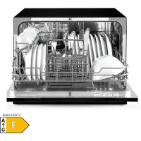 Klarstein Havasia UV 6 Lave-vaisselle lumière UV en pose libre 1380 W