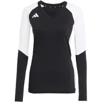 Adidas Maillot 'Quickset Long Sleeve Volleyball' noir / blanc