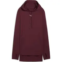 Puma Femmes, Pull-over, Sweat à capuche Modest, Rouge, (S)