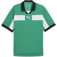 Puma T-Shirt fonctionnel 'TeamClassic' vert / noir / blanc