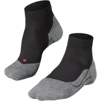 Falke RU4, chaussettes de course, court, femmes, noir
