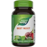 Nature'S Way , racine de betterave, 1 000 mg, 100 gélules végétaliennes (500 mg par gélule)