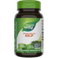 Nature'S Way , Varech, Thalle Entier, 600 mg, 100 Gélules Végétaliennes