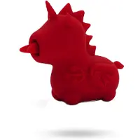 Unihorn Blaze Diablo - stimulateur clitoridien licorne rechargeable - rouge