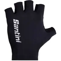 Santini 3d Short Gloves Noir XL