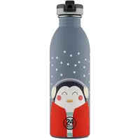 24Bottles Gourdes gris / rouge / blanc