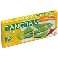 Cayro Jeu De Société Double Tangram