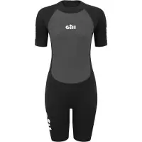 Gill Shorty à Manches Courtes Avec Fermeture éclair Au Dos Pour Femme Pursuit 3/2 Mm