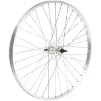 Mvtek 29´´ Steel Hub On Spheres Quick Release Front Wheel Argenté 9 x 100 mm