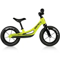 BRN Flash 12´´ Balance Bike Jaune Garçon