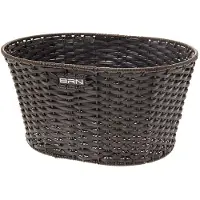 BRN Panier Vintage Eco Leather Oval