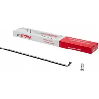 CnSPOKE Inox 2 Mm Spokes And Nipples Kit 100 Units Clair 280 mm