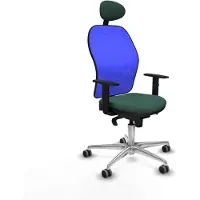 Piqueras Y Crespo Chaise de bureau avec appui-tête Jorquera 1D086G1 vert
