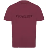 Wilier Big Logo Short Sleeve T-shirt Rouge M