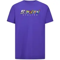 Santini 60 Years Short Sleeve T-shirt Violet L