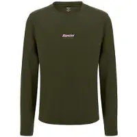 Santini Long Sleeve T-shirt Vert M