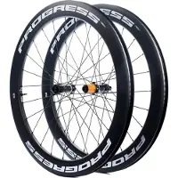 Progress Neon Cl Disc Tubeless 2023 Road Wheel Set Argenté 12 x 100/12 x 142 mm / Sram XDR