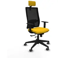 Piqueras Y Crespo Chaise de bureau avec appui-tête Horna Traslack 1D066G2
