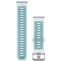 Garmin Quick Release 22 Mm Silicone Strap Argenté