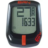 BRN 6 Function Wireless Cycling Computer Clair