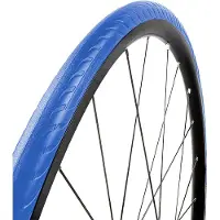 Tannus New Slick Airless 700 X 25 Hard Rigid Road Tyre Bleu,Noir 700C x 25