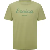 Santini Eroica Strada Short Sleeve T-shirt Vert S