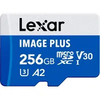 Lexar Image Plus Carte MicroSD UHS-I V30 R170 MB/s - 256GB