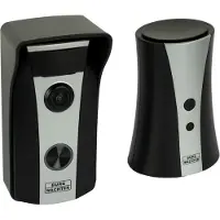 BURG-WÄCHTER Door eGuard DG 8500, interphone vidéo WiFi, judas électronique avec sonnette, caméra et moniteur, vision nocturne 5 m