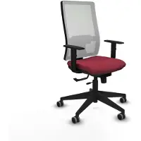 Piqueras Y Crespo Bürostuhl 1D066G0 Granatrot