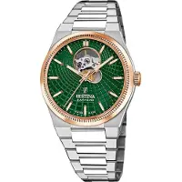 Festina Montre à affichage analogique vert