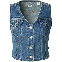 Levi's Gilet 'Bella Denim Corset' bleu denim