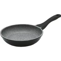 Kruger Karl Krüger 21724BAR Poêle en fonte d'aluminium Barcelona - Poêle à frire avec vitrification antiadhésive de haute qualité, 24 cm