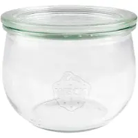 Weck Tulip 580ml Hermetic Jar Clair