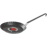 Turk poêle à frire en fer forgé avec manche à crochet Ø24cm noir 65226