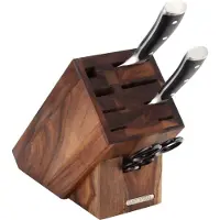 Continenta Messerblock, Akazie 22x11,5x22 cm 4871 4017167487106