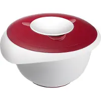 Westmark Bol à mélanger avec couvercle plastique 2,5 litres rouge