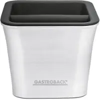 Gastroback 99000 Poubelle 1,5 l Rectangulaire Noir, Machine à café : accessoires, Noir