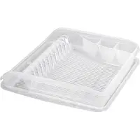Keeeper Panier de lave-vaisselle, Égouttoir à vaisselle, Transparent