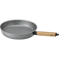 Beka Poêle à griller Nomad acier acacia 28cm
