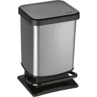 Rotho Paso Poubelle 20 l, carbone 1754011006