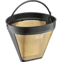 Cilio Filtre à café en or (taille 4), Machine à café : accessoires, Or